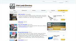 Desktop Screenshot of clublambdirectory.com